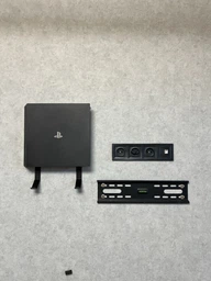 Крепление на стену ViMount PlayStation 4 PS4 PRO + 2шт держателей для геймпадов Dualshock 4 черный