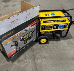 Генератор Senwei SV28000E2 7кВт 1-фазный бензиновый с электростартером + колеса и ручка фото от покупателей 1