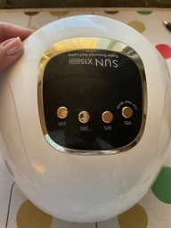 Профессиональная лампа для маникюра Nail Lamp SUN X 15 MAX 280W UV/LED для покрытия ногтей гель лаком, гелем розовая фото от покупателей 10