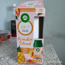 Автоматический аэрозольный освежитель воздуха Air Wick Freshmatic Тропические фантазии: Сочное манго, 250 мл фото от покупателей 3