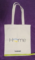 Сумка еко-шоппер Home білий 34 х 38,5 х 7 см