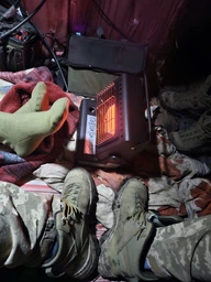 Газовая печь 2в1 1300W туристическая с функцией обогрева и приготовления пищи фото от покупателей 9