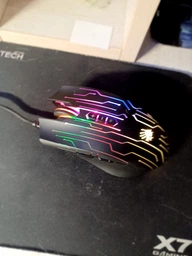 Мишка A4Tech Q81 Circuit Bloody Neon XGlide Black USB фото від покупців 2