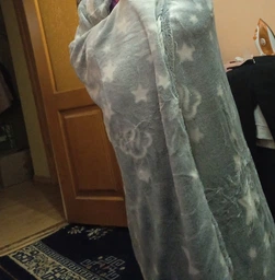 Плед-покривало Magic Blanket світиться в темряві Синій 165х120 см (165MBPLDC4) TIN66