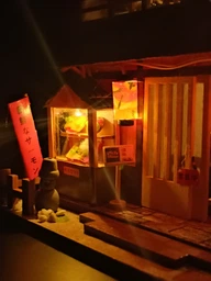 Румбокс HONGDA M2011 Sakura Sushi House, DIY миниатюрный домик японского ресторана с LED-подсветкой и музыкальным модулем фото от покупателей 1