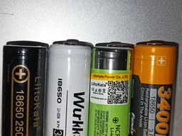 Аккумулятор LiitoKala 18650 Li-Ion Lii-34A, 3400 мАч (3250-3350 мАч) 3.7V (2.75-4.2V) 1 шт Black (Lii-34A) фото от покупателей 2