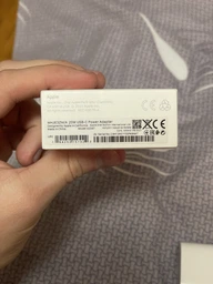 Сетевое зарядное устройство Apple 20W USB-C Power Adapter White (MHJE3ZM/A) фото от покупателей 16