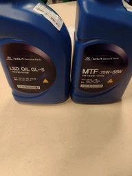Трансмиссионное масло Mobis Hyundai/KIA MTF 75W-85W GL-4 1 л (04300-00110) фото от покупателей 1