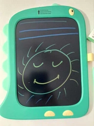 Планшет для малювання дитячий LCD графічний зі стилусом ігровий електронна дошка для малювання нотаток та записів кольоровий для дітей 8 5 дюймів творчий розвиваючий інтерактивний набір DobraMAMA Рожевий 69164 фото від покупців 7