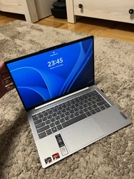 Ноутбук Lenovo IdeaPad Slim 5 14ABR8 (82XE006VRA) Cloud Grey / 14" IPS WUXGA / AMD Ryzen 5 7530U / RAM 16 ГБ / SSD 512 ГБ / Підсвітка клавіатури / Зарядка через Type-C