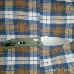 Нож складной Ganzo G704 (длина: 200мм, лезвие: 86мм), черный фото от покупателей 1