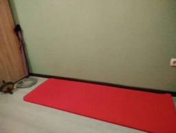 Коврик для йоги и фитнеса ProSource Extra Thick Yoga Pilates Mat 180x61x2.4 (PS-2010-grey), серый