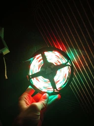 Светодиодная RGB лента 5 м + Пульт + Блок питания фото от покупателей 2
