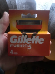 Змінні касети (катриджі) Gillette Fusion 4 шт. фото от покупателей 17