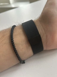 Миланская петля для Apple Watch 38/40/41 мм Черно-бирюзовый фото от покупателей 2