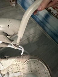 Колиска гойдалка CARRELLO Nanny 3в1 CRL-0005 Beige Dot Закачуючий центр Карелло Нанні фото від покупців 4