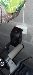 Обогреватель 400 Вт Rovus Handy Heater пульт ДУ Черный (ICL44)