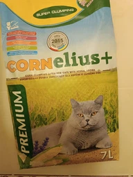 Гигиенический кукурузный наполнитель для кошек и грызунов CORNELUX+ с Лавандой 7 л (4820181530051) фото от покупателей 3