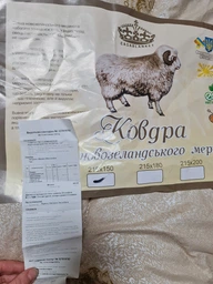 Одеяло Casablanket Pure Wool зимнее двуспальное 180х215 см (180Pure Wool) фото от покупателей 2