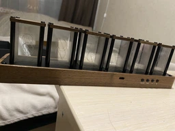 Ретро настольные электронные часы с подсветкой Nixie RGB Glow Tube Clock (338294) фото от покупателей 8