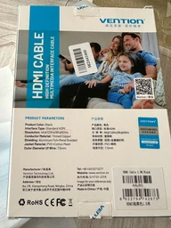 Кабель Vention DisplayPort v1.4 2 м Black (HCABH)