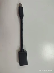 Кабель Atcom USB 2.0 AF - USB Type-C 0.1 м Black (14716)