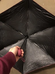 Карманный зонт в футляре капсула UFT Umbrella U1 Red фото от покупателей 2