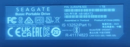 Зовнішній жорсткий диск USB 5TB 2.5'' Seagate Basic Portable (STJL5000400) фото від покупців 8