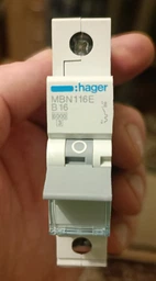 Автоматичний вимикач 1-полюсний Hager MBN 1p 10A В 6 kA MBN110 фото від покупців 1