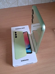 Мобильный телефон Samsung Galaxy A24 6/128GB Dark Red (SM-A245FDRVSEK) фото от покупателей 6