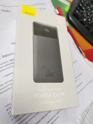 УМБ Повербанк Baseus Bipow 30000 mAh 20W Digital Display Black