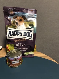 Сухой корм для собак дрібних порід с лососем и кроликом Happy Dog Mini Ireland, 4 кг