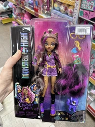 Кукла Monster High Basic-G3 Clawdeen Wolf - Монстер Хай Клодин Вульф (Волчица Клаудинс) с аксессуарами и питомцем (HHK52) - Игровой набор Mattel