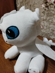 Мягкая игрушка KinderToys «Как приручить дракона?». Любимая игрушка Дракоша Дневная фурия (00688-2) фото от покупателей 1