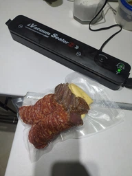 Вакуумный упаковщик EM Vacuum Sealer ZKFK-01 90W Вакуумное упаковочное оборудование Вакууматор ручной продуктов GS-4208