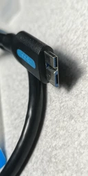 Кабель Vention USB 3.0 Type-A > Micro-B 0.25 м 5 Гбіт/с 2А для HDD/SSD Чорний (COPBC) фото від покупців 3