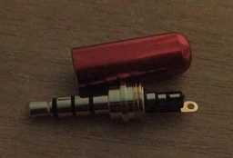 Штекер 3.5 мм TRRS mini-jack 4 pin стерео металлический корпус