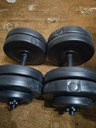 Гантелі набірні 2 по 23 кг GREY ABS РогГан-02023G фото від покупців 8