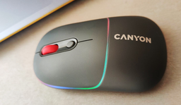 Мышь Canyon MW-22 Dual Band RGB Wireless Dark Grey (CNS-CMSW22DG) фото от покупателей 18