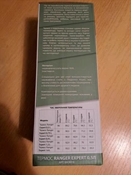Питьевой термос Ranger Expert 1,6L; 10х10х37см. Олива. Термос для напитков Рейнджер RA_9922. фото от покупателей 7