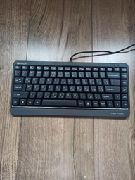 Клавиатура проводная A4Tech FKS11 USB Grey/Black (4711421960458) фото от покупателей 3