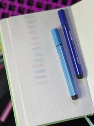 Книга записна Buromax Etalon 125х195мм 96 аркушів у крапку обкладинка зі штучної шкіри рожевий (BM.291360-15) фото від покупців 7