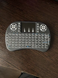 Клавиатура для телевизора KEYBOARD беспроводная с подсветкой (Через USB адаптер) Черная (893391) фото от покупателей 10