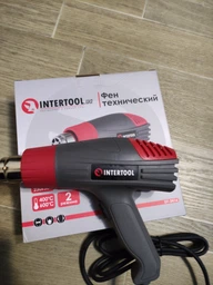 Фен будівельний Intertool DT-2416 2000 Вт