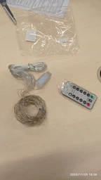 Светодиодная гирлянда штора на окно новогодняя гирлянда на шторы, Теплый белый, 3 на 2 м (3х2), 200 LED + Пульт, LED LIGHT