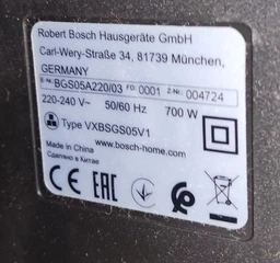 Фильтр для пылесоса Bosch 12025213, BGC05A220A, 148*23 мм, Whicepart фото от покупателей 8