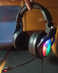Ігрова гарнітура GamePro 7.1 з RGB підсвічуванням (HS1300) фото від покупців 15