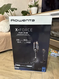 Аккумуляторный пылесос Rowenta X-Force Flex 15.60 AQUA RH99G1WO з реальним відеооглядом