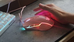 Мышь игровая компьютерная Onikuma CW905 Black с RGB подсветкой, проводная фото от покупателей 5