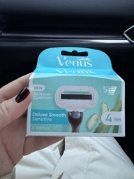 Сменные картриджи для бритья (лезвия кассеты) женские Venus Breeze Comfortglide Miami Sunset 4шт фото от покупателей 2